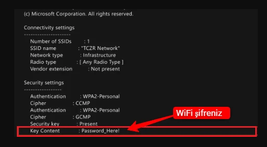 Windows WiFi Şifre Bulma: CMD